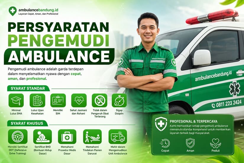 Persyaratan Pengemudi Ambulance